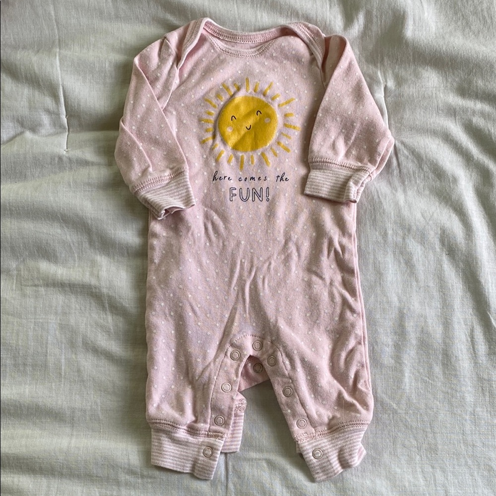 Carter's baby girl one piece